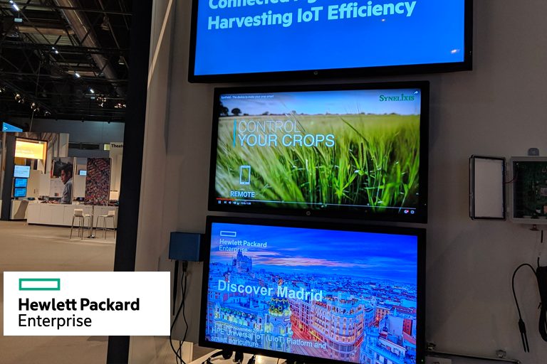 SynField at HPE Discover 2017, Madrid, Spain