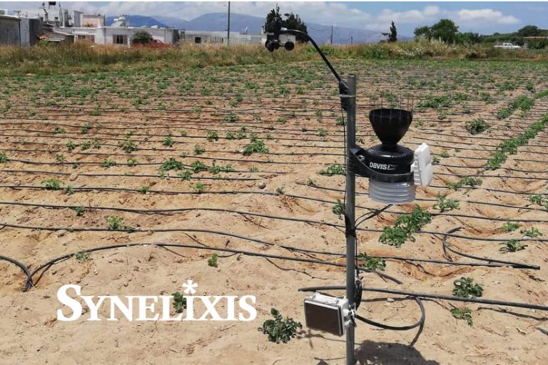 SynField installation in Armenoi of Lassithi, Crete