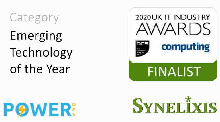 Power Ops at the UK IT Industry Awards 2020