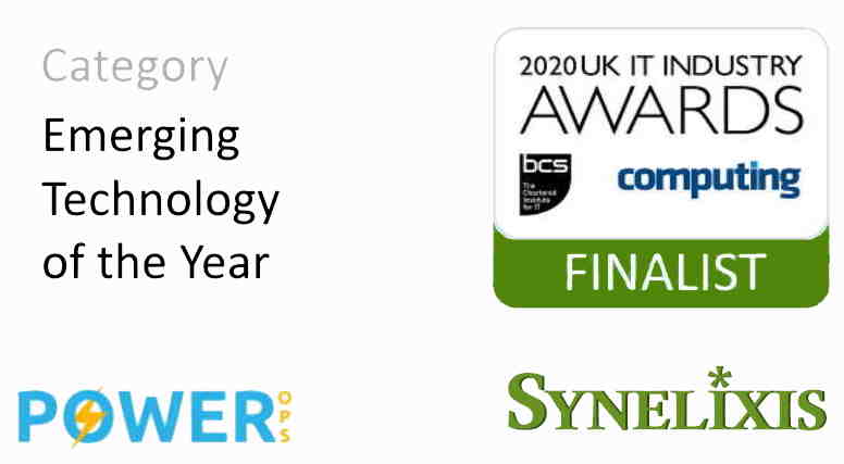 Power Ops at the UK IT Industry Awards 2020